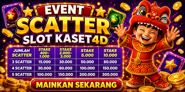 EVENT SCATTER SLOT KASET4D 